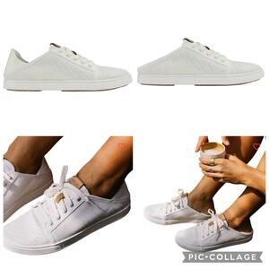 OluKai Pehuea Li White Mesh Sneaker Women's Size 8